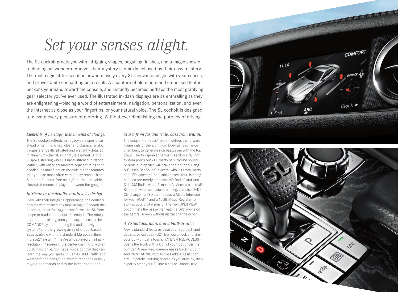 2014 Mercedes-Benz SL Brochure Page 11